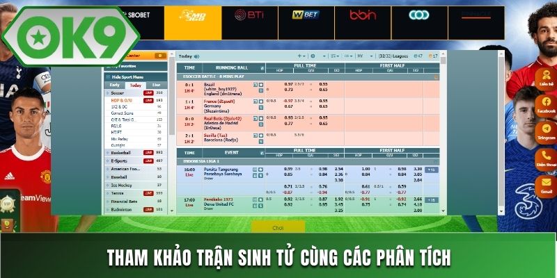 Tham khảo trận sinh tử cùng các phân tích